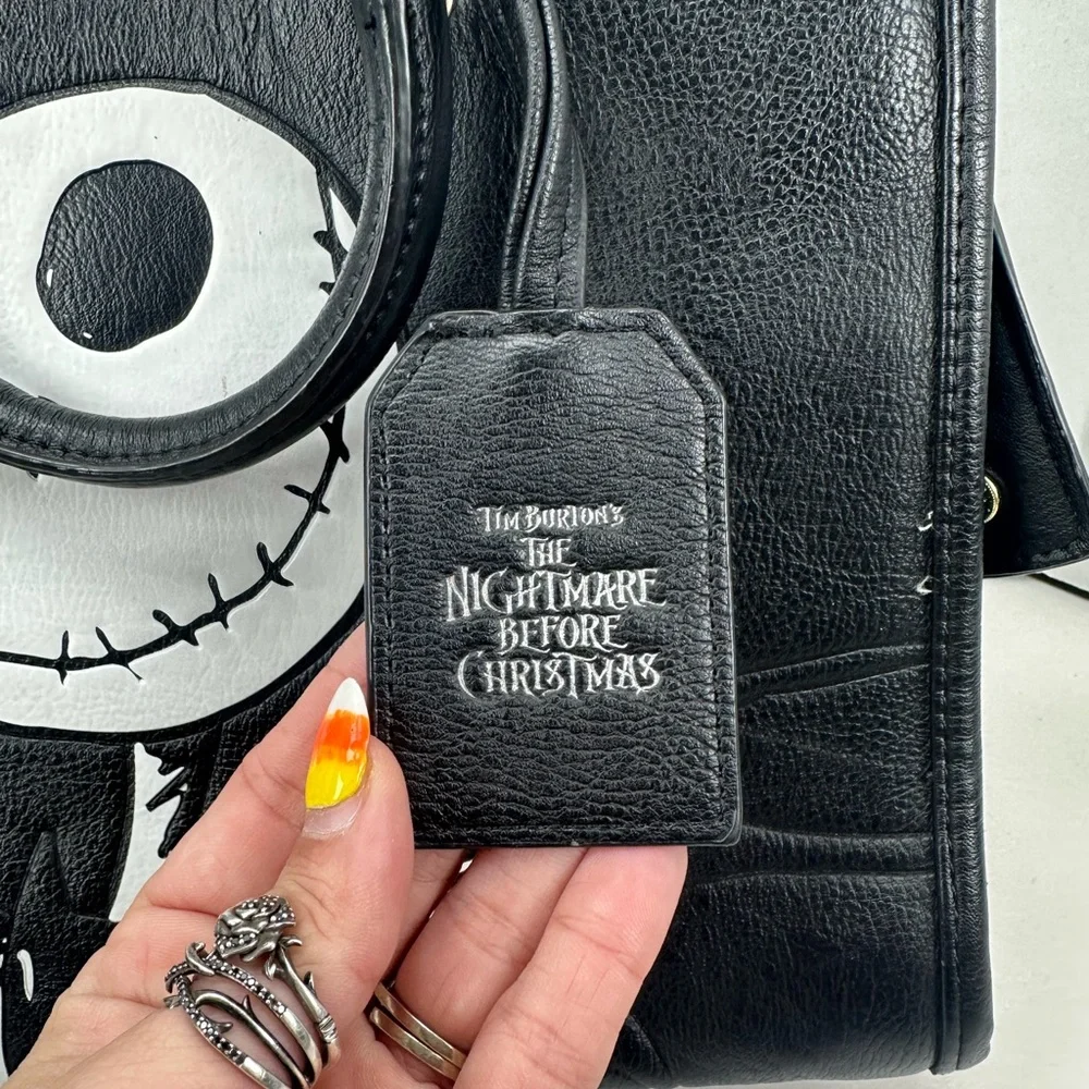 Loungefly Nightmare Before Christmas Jack Skellington Tote - Heart Logo